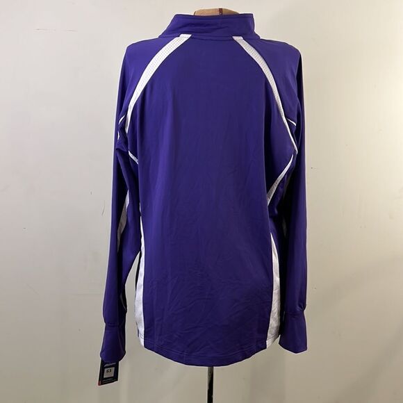 NWT Mizuno Purple with White Trim Athletic Jacket - Size XL - Picture 9 of 14